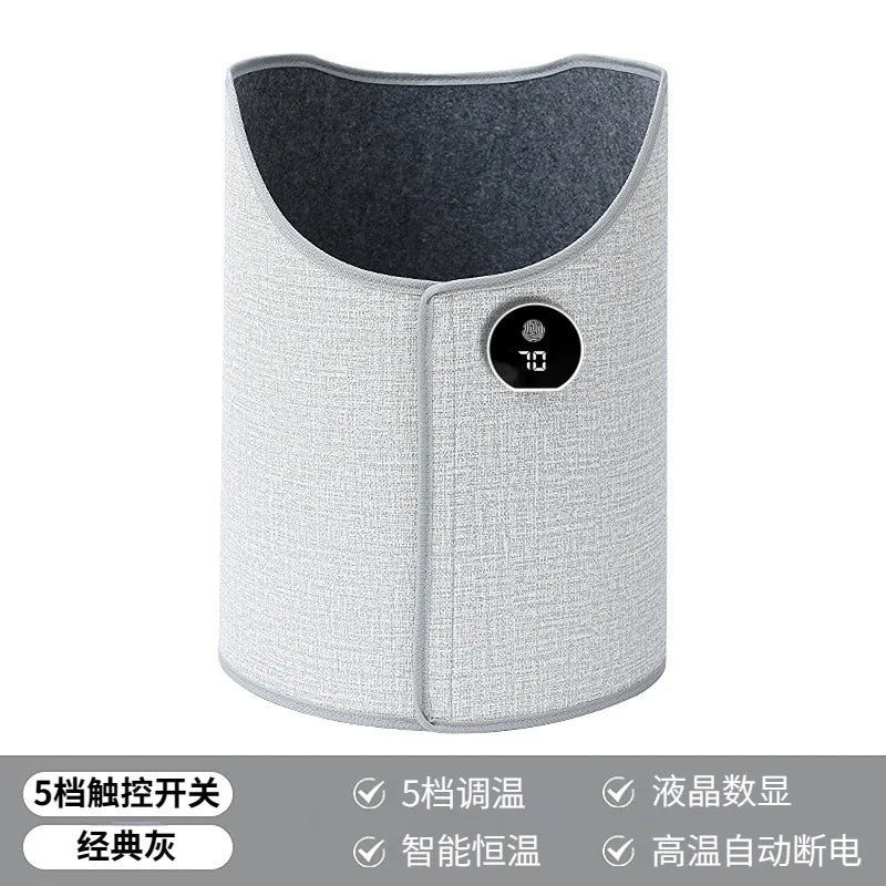Winter Foot Warmer Office Desk Heater Solid Color Temperature Adjustable Heating Pad Suitable Bedroom Living Room Supplies