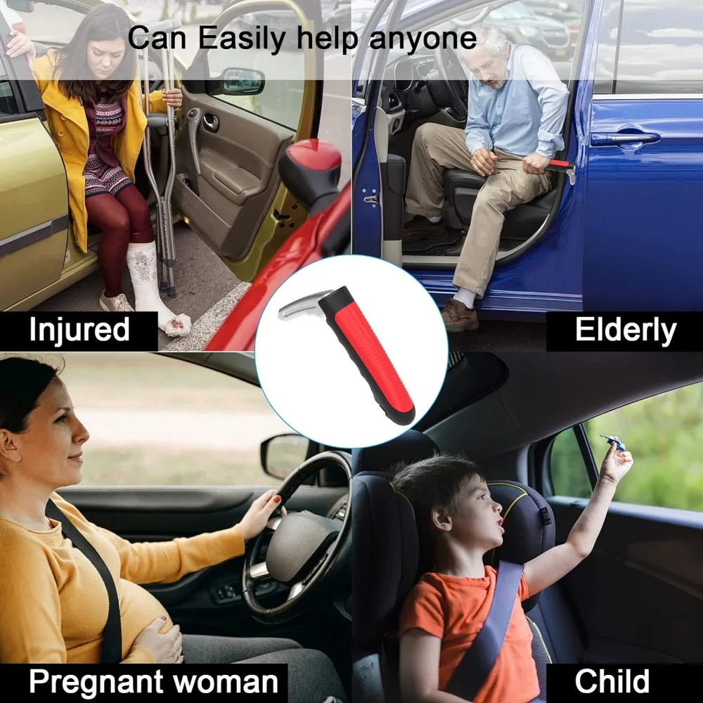Car Door Assist Handle 2 in 1 Multifunction Vehicle Support Handles Window Breaker Portable Automotive Car Handle Assist