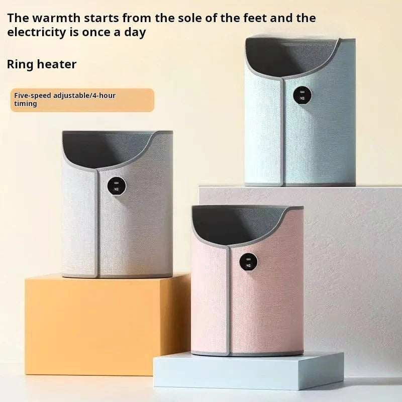 Winter Foot Warmer Office Desk Heater Solid Color Temperature Adjustable Heating Pad Suitable Bedroom Living Room Supplies