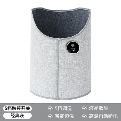 Winter Foot Warmer Office Desk Heater Solid Color Temperature Adjustable Heating Pad Suitable Bedroom Living Room Supplies
